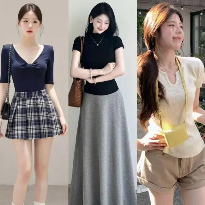 夏天衣服别总穿宽松的，试试这几款修身上衣，舒适又显身材